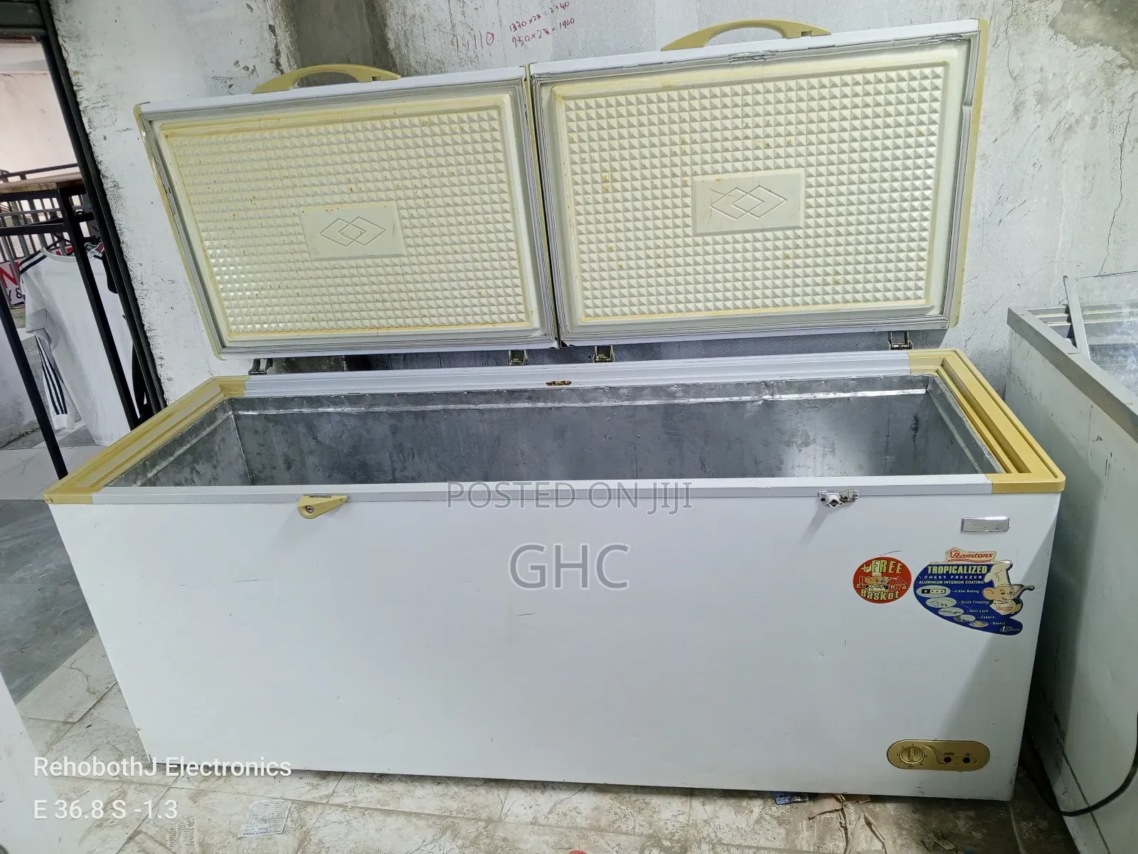 Ramtons 600l Freezer (Used)
