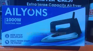 Adjustable Temperature Settings - Ailyons 1000w Dry Iron Box