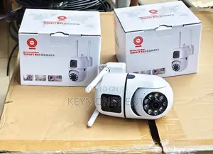 V380 Dual Lens Wall Mounted Wifi Nanny Camera 2way Audio