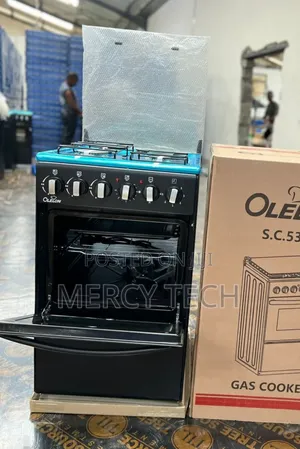 Olelon 3g+1e Standing Cooker With Oven