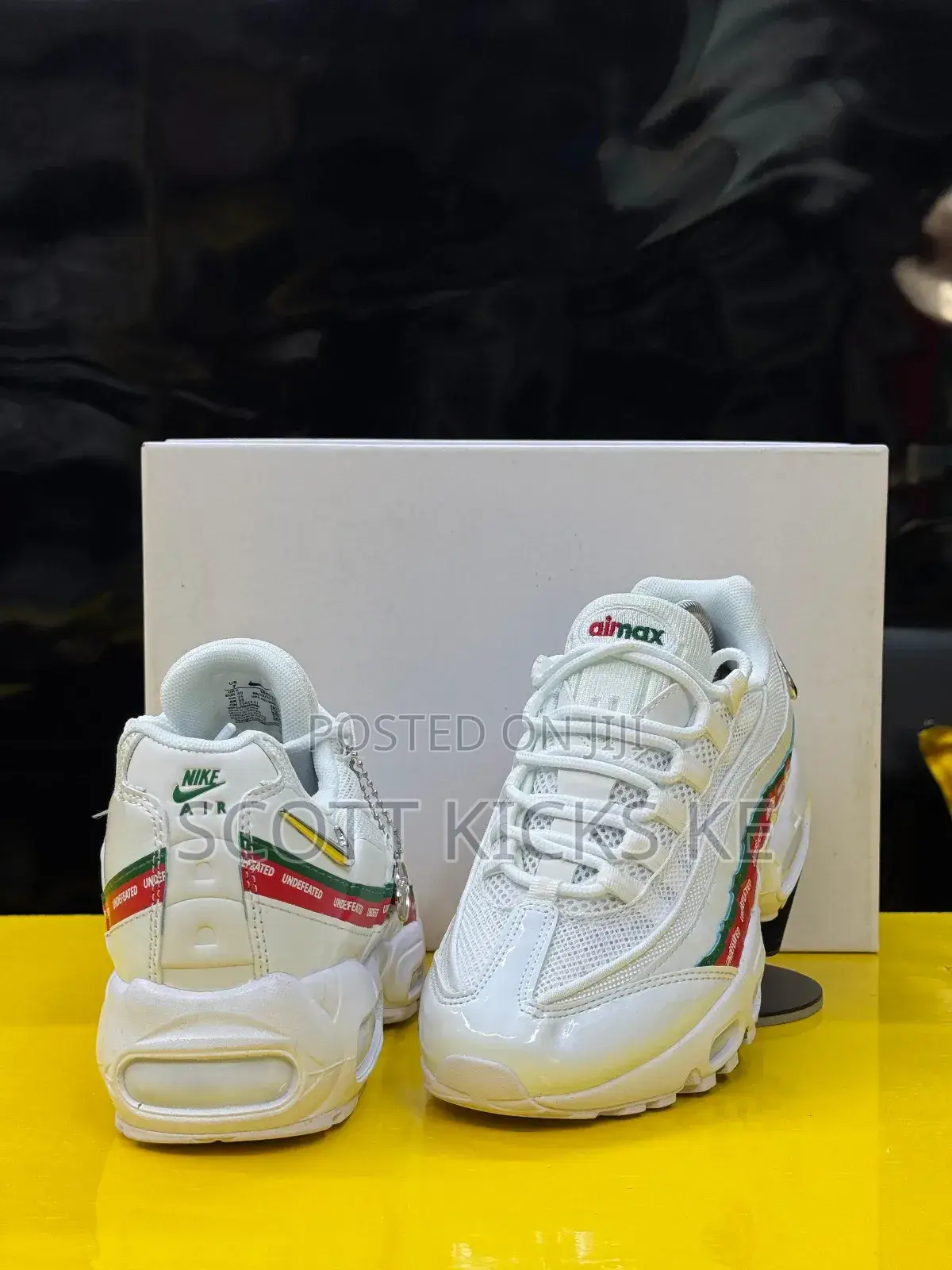 Nike Airmax 95 
“ Sail ”
 Undefeated
