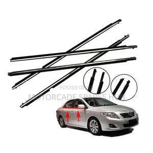 Toyota Premio/Allion 260 Door Rubber Chrome Weather Strips Mouldings