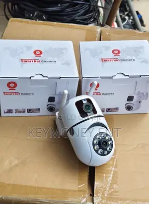 4mp Wall Mounting Dual Lens Wireless PTZ Camera