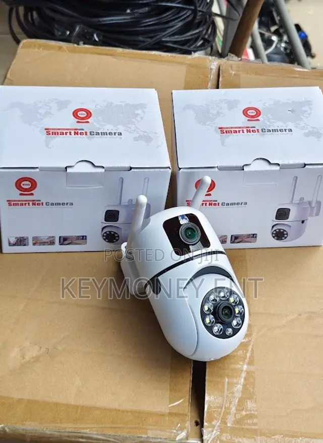 4mp Wall Mounting Dual Lens Wireless PTZ Camera