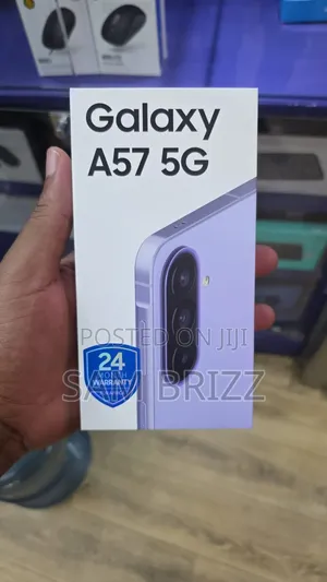 New Samsung Galaxy A57 128 GB Purple