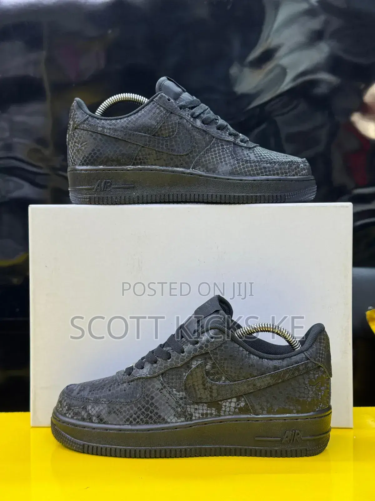 Nike Airforce 1 Low Kobe Bryant 
“ Tripple Black ”