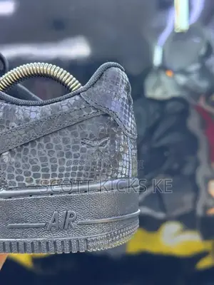 Nike Airforce 1 Low Kobe Bryant 
“ Tripple Black ”