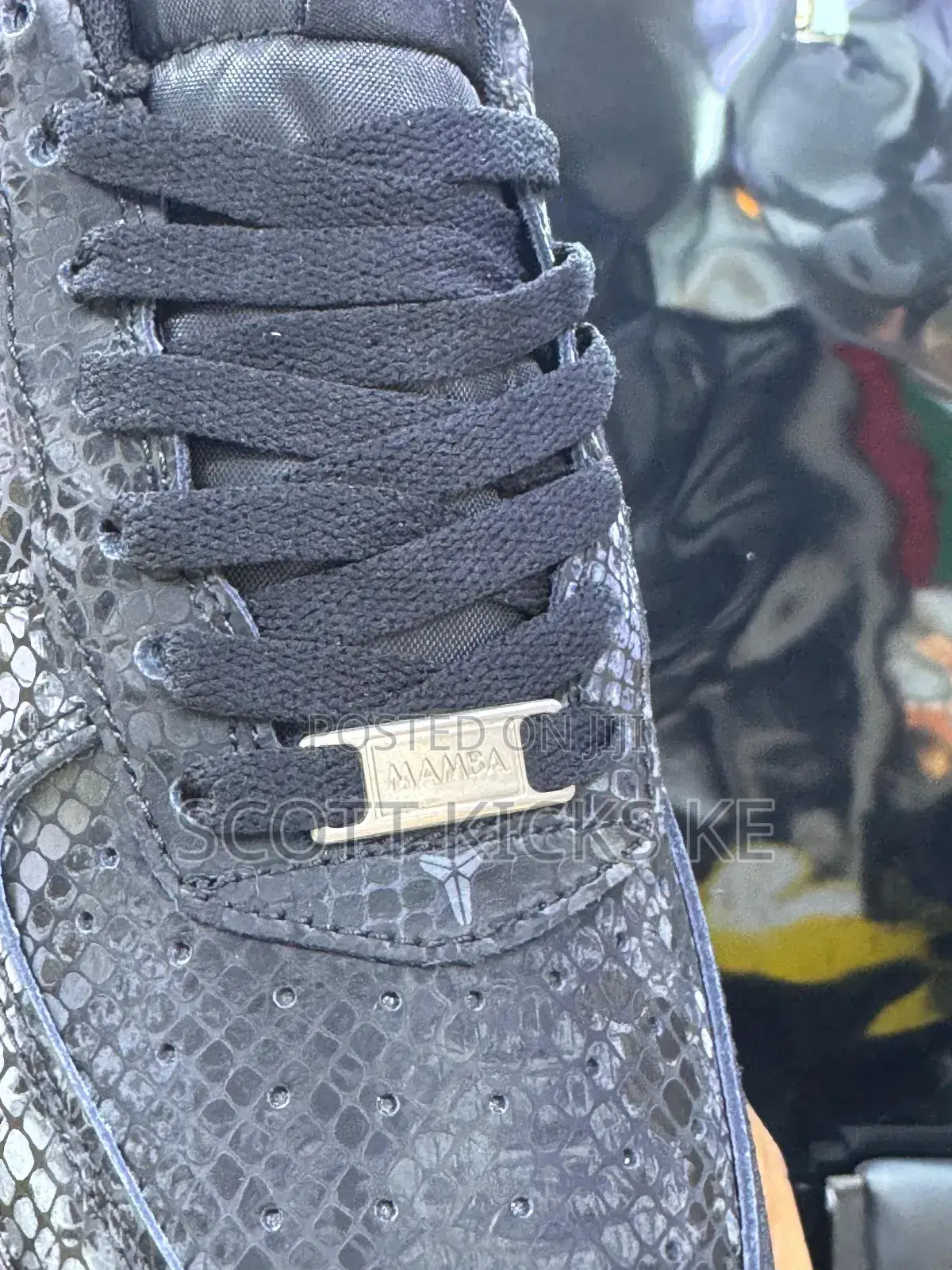 Nike Airforce 1 Low Kobe Bryant 
“ Tripple Black ”