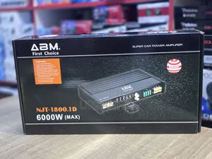 Abm 6000watts 1 Channel Powerful Bass Monoblock Amplifier