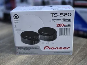 Original Pioneer Ts-S20 200watts Dome Tweeters- A Pair
