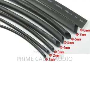 2mm Heat Shrink Tube (Black)