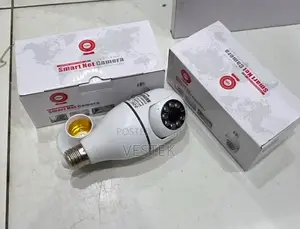 V380pro App Bulb PTZ Wifi Camera With Motion Detection
