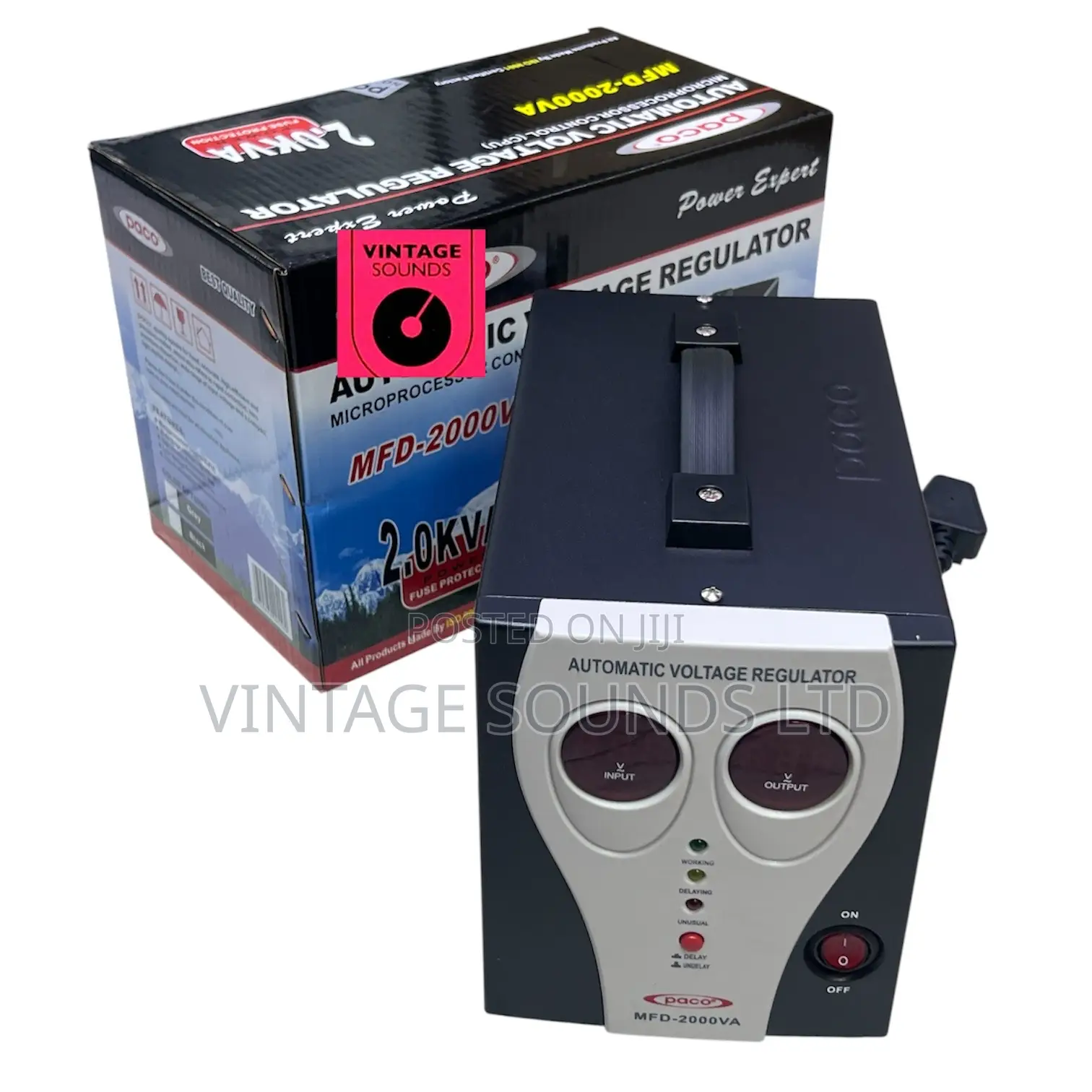 Paco 110v Stepdown Voltage Stabilizer: Universal Protection Stabilizer