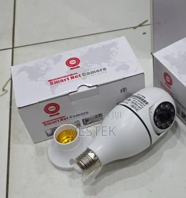 Quality Indoor Bulb Single Lens V380pro PTZ Security CCTV Camera