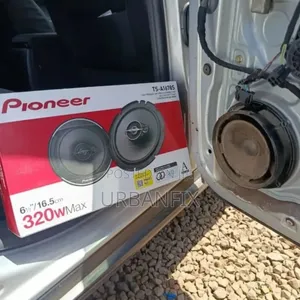 Pioneer Ts-A1678s 320watts 6.5 Inches Mid4ange Speakers With Spacers