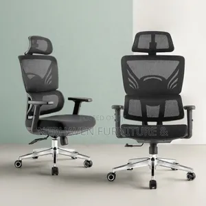 High-Back Orthopedic Office Seat – Ergonomic Support Chair