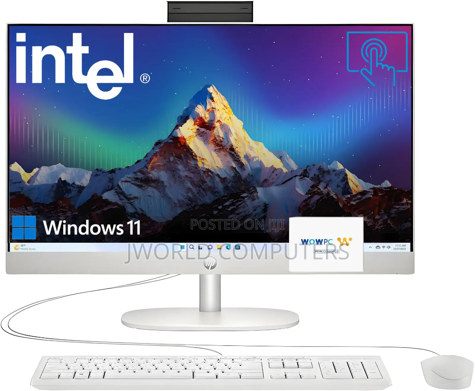 New Desktop Computer HP AiO 24 8GB Intel Core i5 SSD 512GB