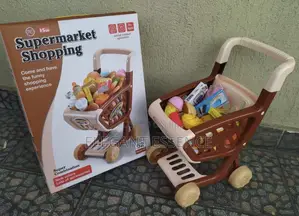 52 PCS Shopping Play Cart