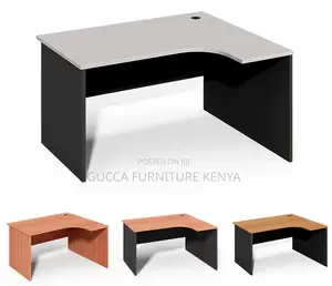 1.4m Curved L-Shaped Customized Study Desk