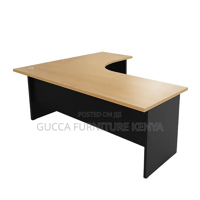 1.4m Curved L-Shaped Customized Study Desk