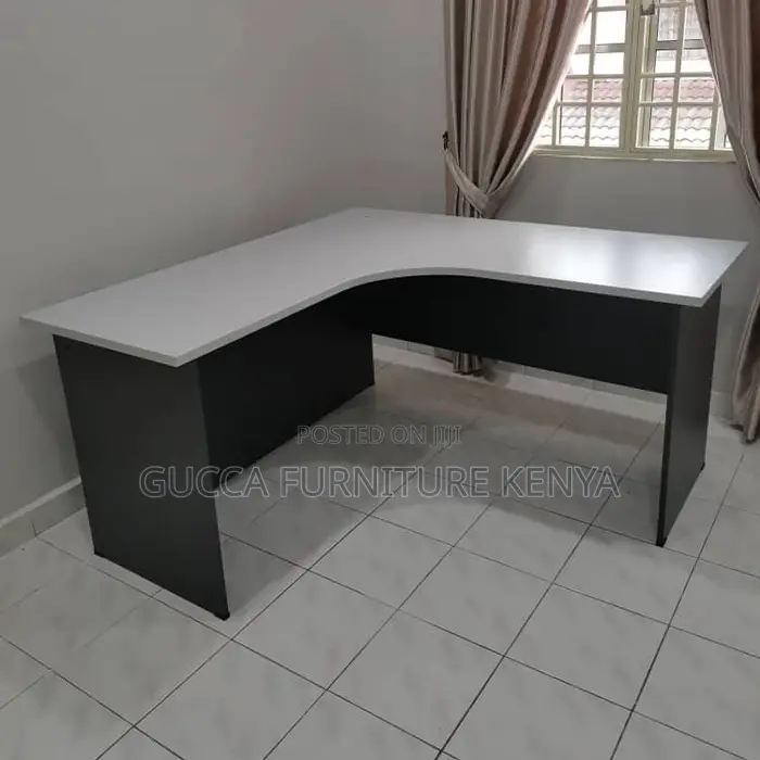 1.4m Curved L-Shaped Customized Study Desk
