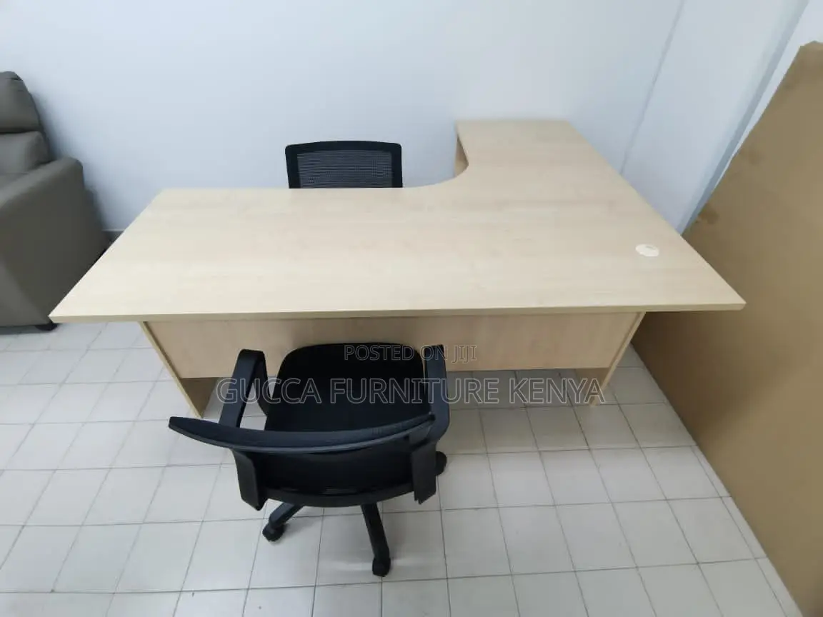 1.4m Curved L-Shaped Customized Study Desk