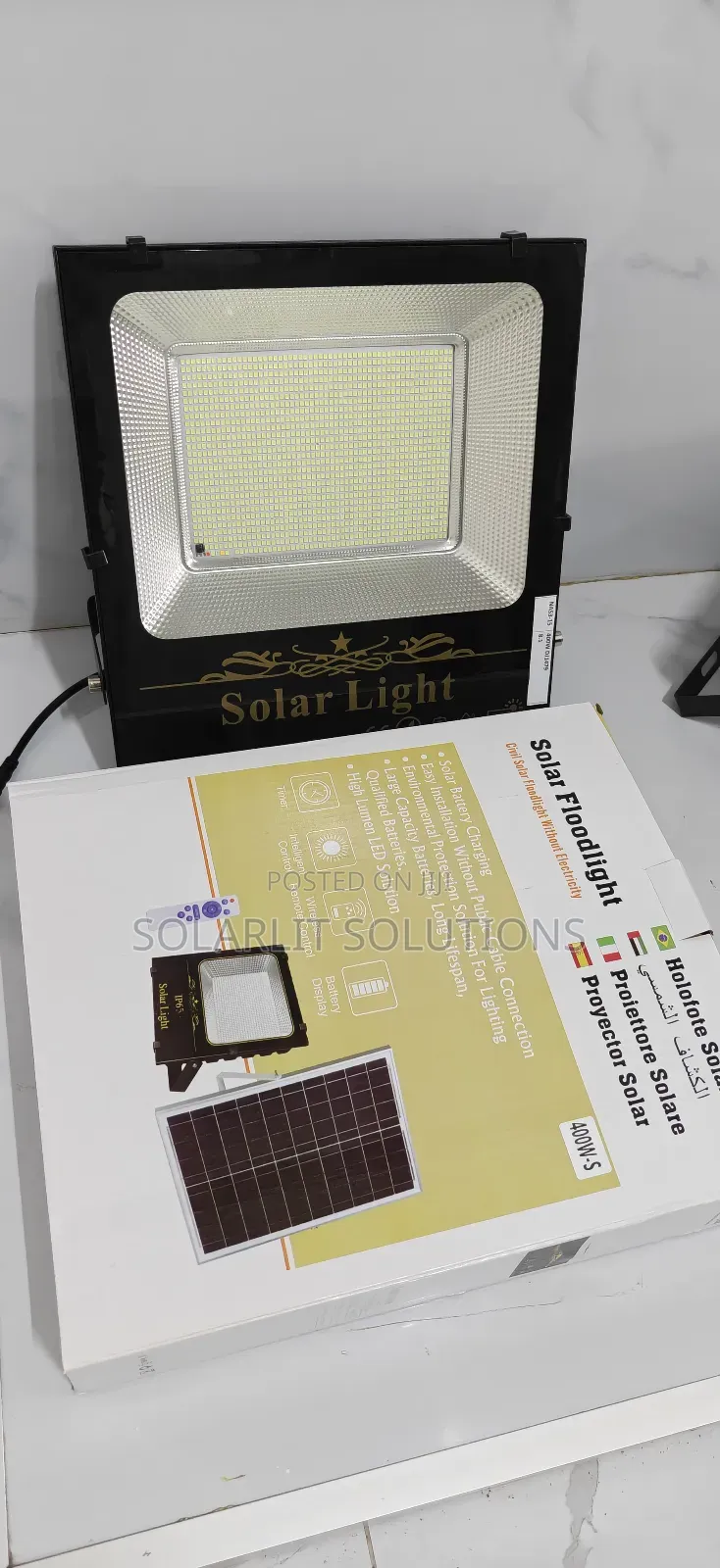 400w Solar Floodlight