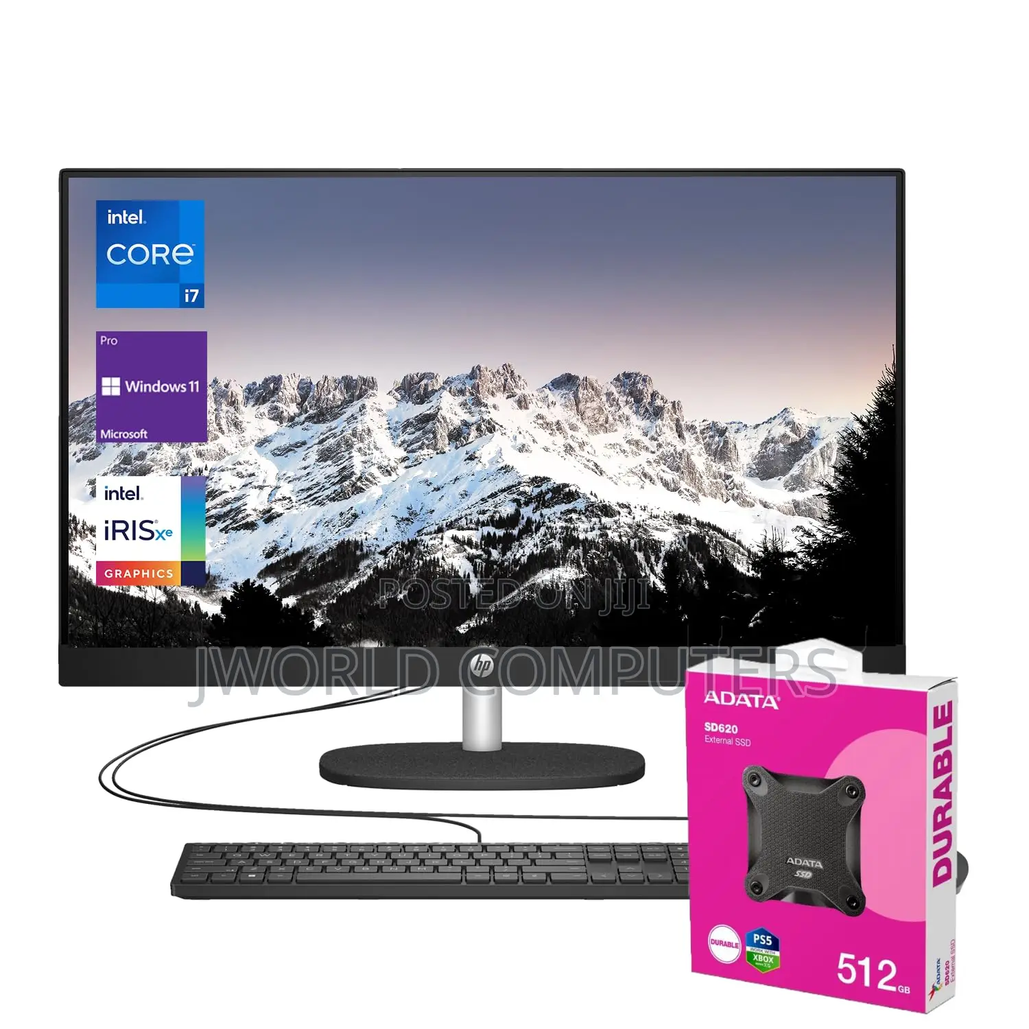 New Desktop Computer HP 16GB Intel Core i7 SSD 1T