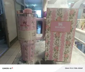 Fancy Pinky Stanley Cups 40oz