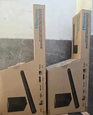 Hisense Soundbar 
200 Watts Hisense Soundbar 2.1ch Channel Hs218