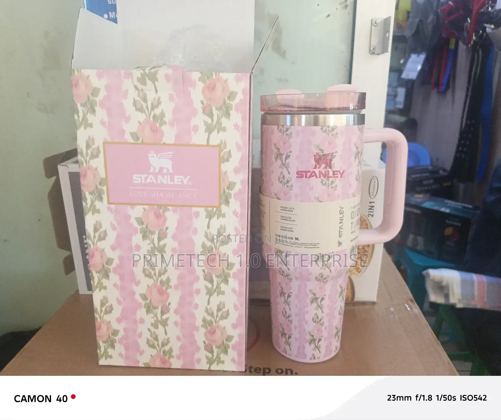 Pinky Flowered Stanley Cups