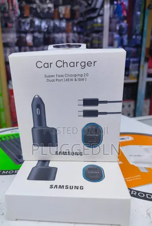 Samsung Car Charger Dual Ports (45w 15w)