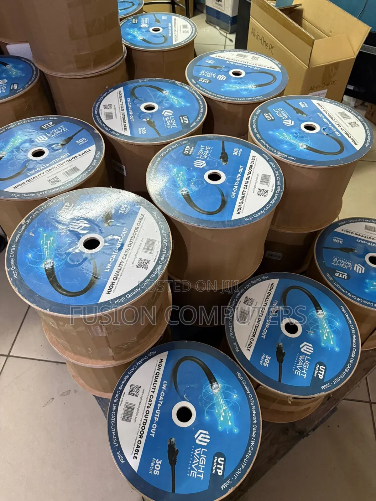Lightwave Cat 6 Cable – 305m Utp