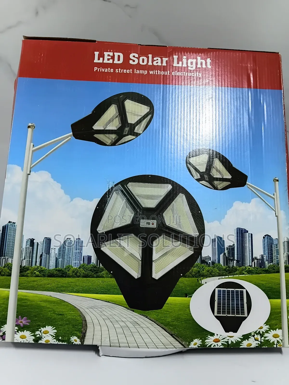 Led Solar Streetlight 300w