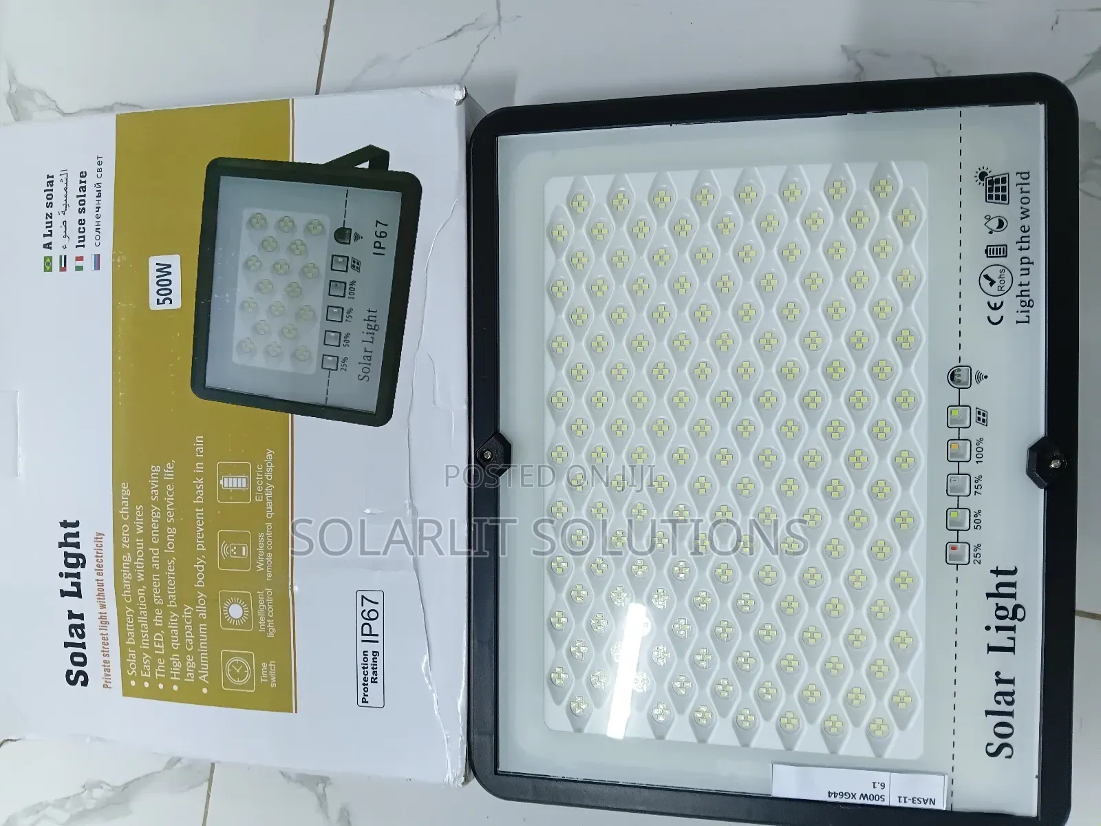 500w Solar Floodlight