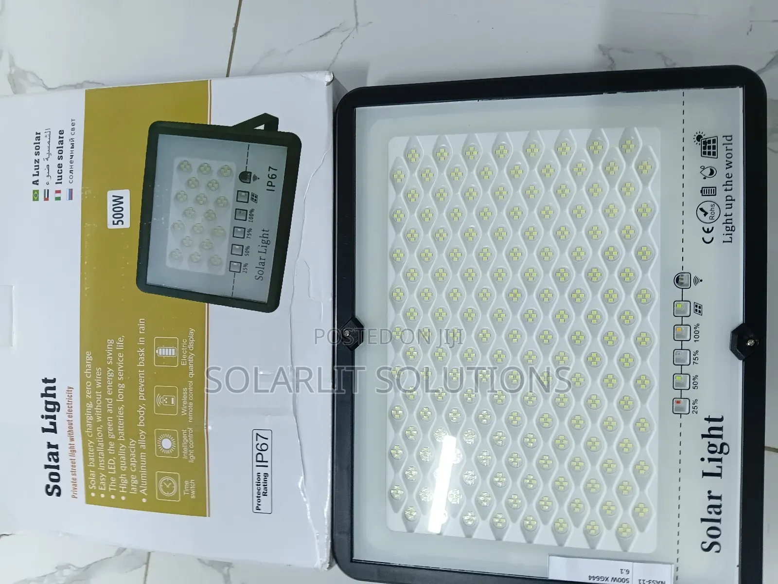 500w Solar Floodlight