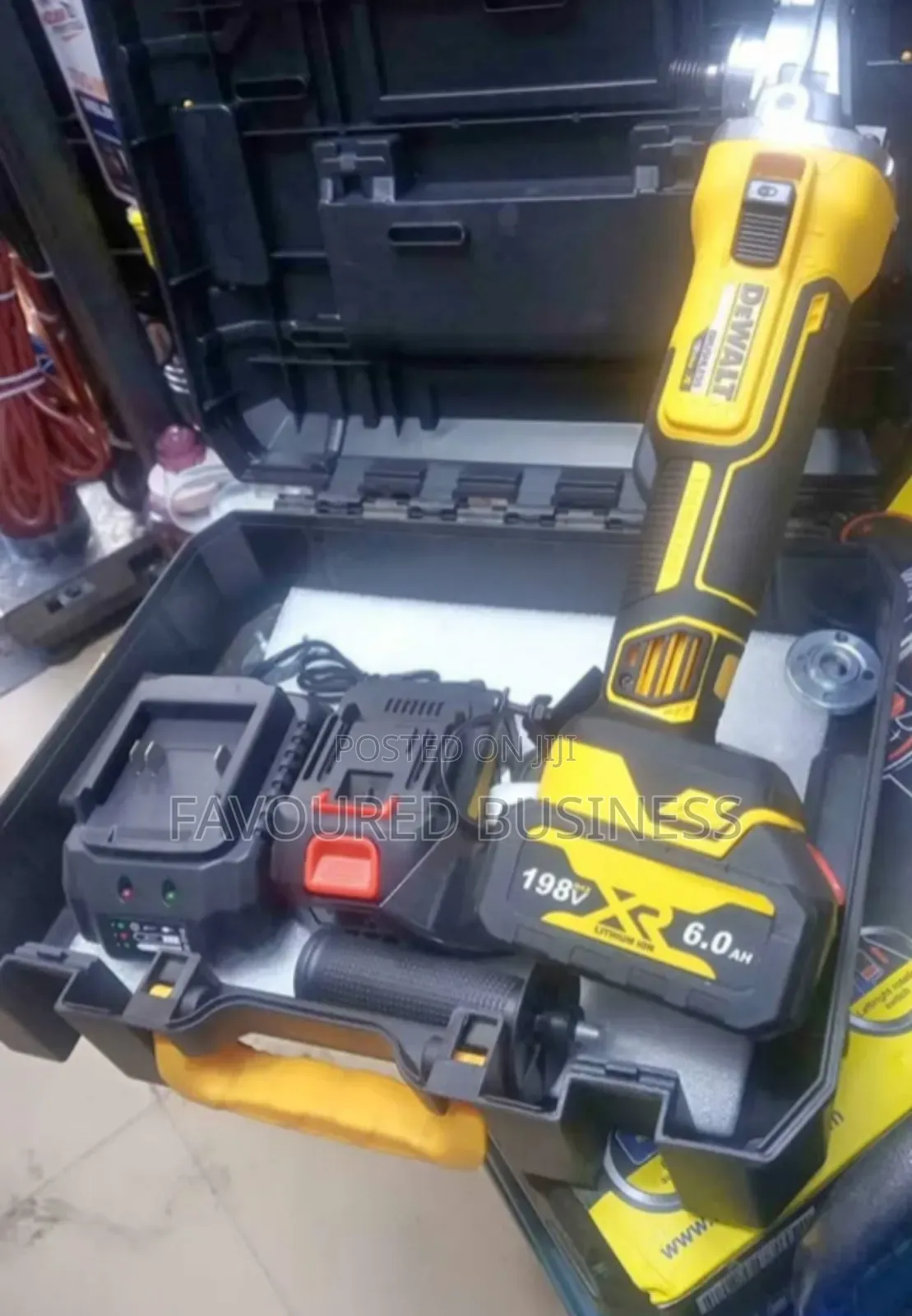 Dewalt Cordless Grinder 198v /Reliable Cordless Angle Grinder