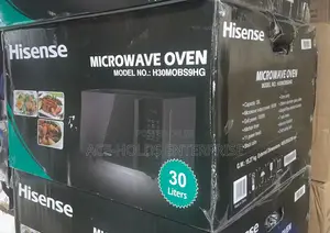 30 Litres Hisense Microwave With Grill (Black)