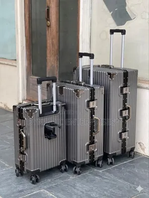 3 in 1 Aliminium Flame Zippless Suitcase Briefcase Travel Bag