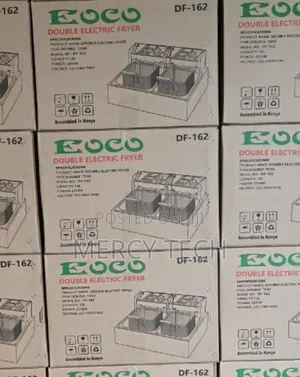 Ecco 6l+6l Double Tank Deep Fryer