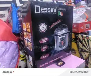 Silver 6 Litres Pressure Cooker-2400watts