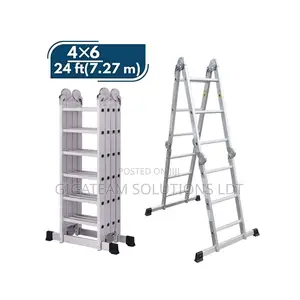 4 X 6 Aluminum Folding Ladder Ffl46