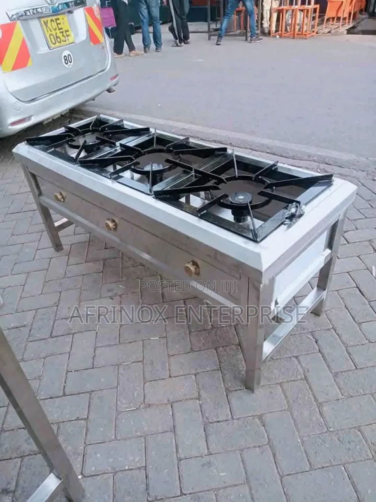 High Pressure Three Burner Gas Cooker