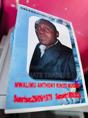 Thoughtful Memorial Eulogy Printing
