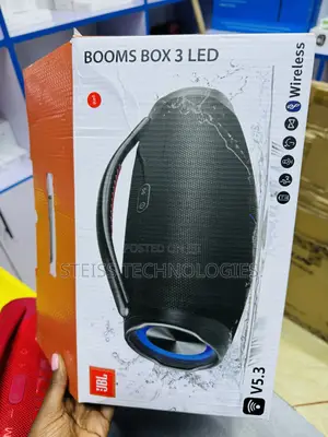 Red JBL Boombox 3 Speaker