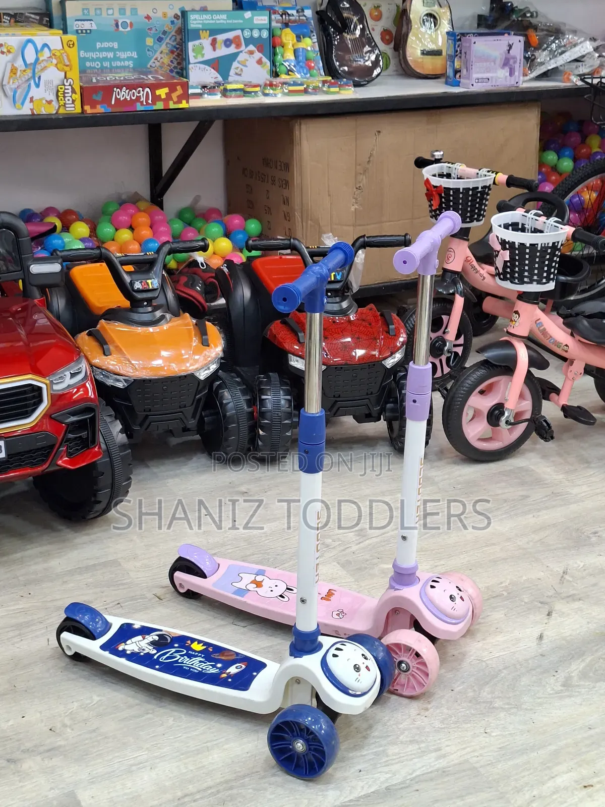 Scooters With Melodies Lights