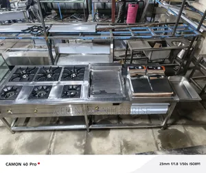 Gas Cooker Combined for Commercial Kitchens