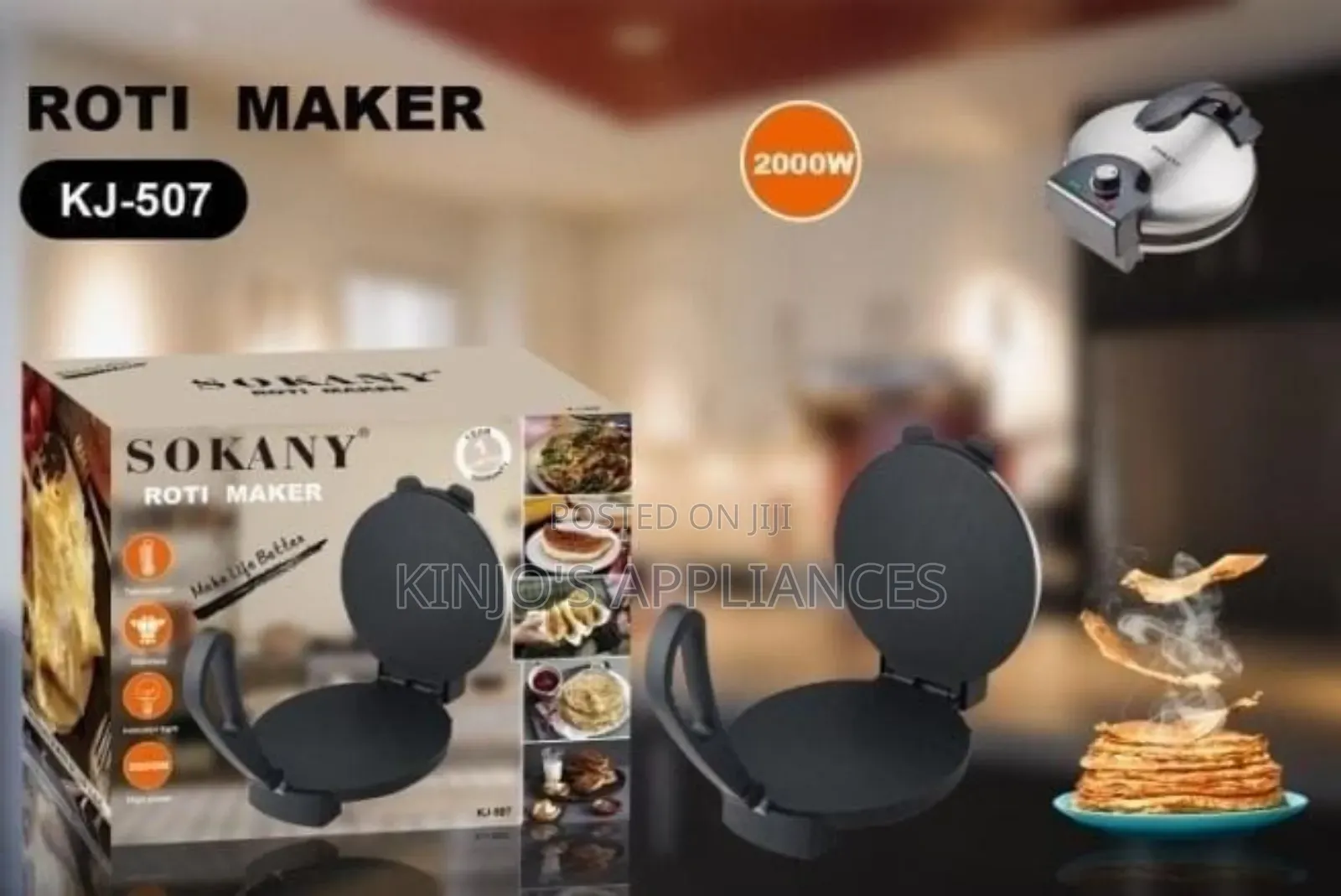 *Sokany Chapati Maker