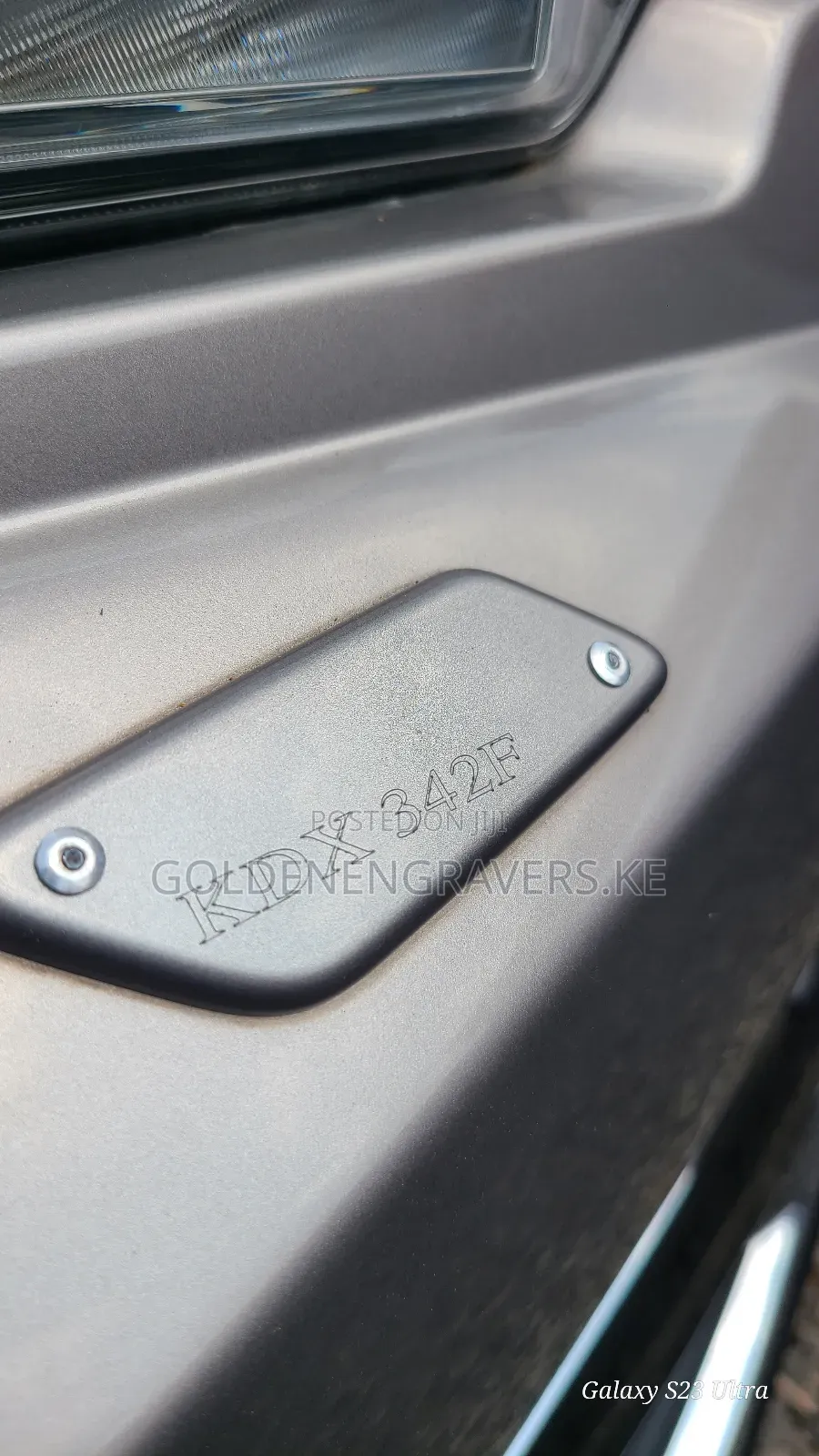Car Identity Using Faiba Laser Riveting Call