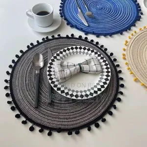 6pcs Round Table Placemats